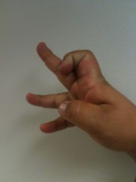 Crip-Killer hand sign